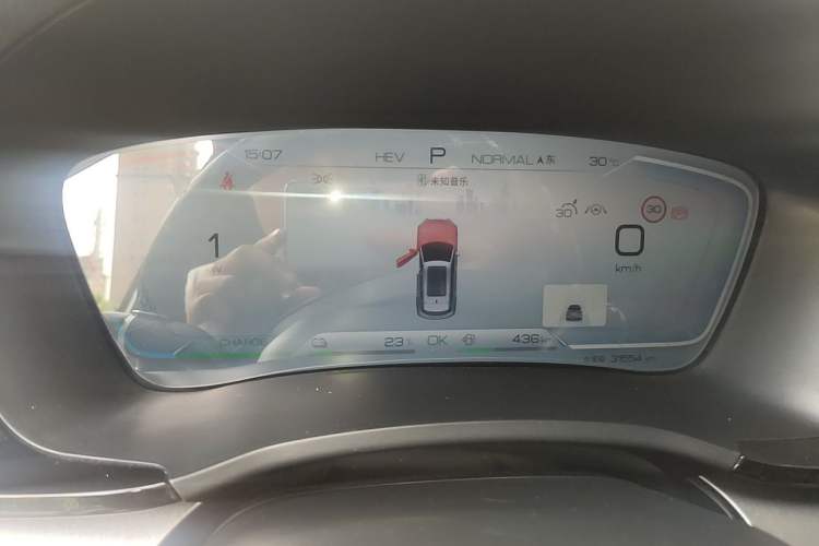 Used BYD Song PLUS New Energy 2023 Champion Edition DM-i 110KM Flagship PLUS Instrument Cluster