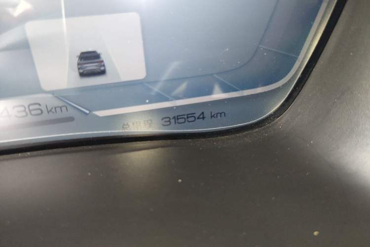 Used BYD Song PLUS New Energy 2023 Champion Edition DM-i 110KM Flagship PLUS Odometer Close Up