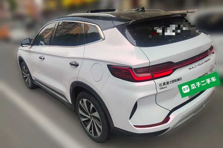 Used BYD Song PLUS New Energy 2023 Champion Edition DM-i 110KM Flagship PLUS Rear Left 45 Deg