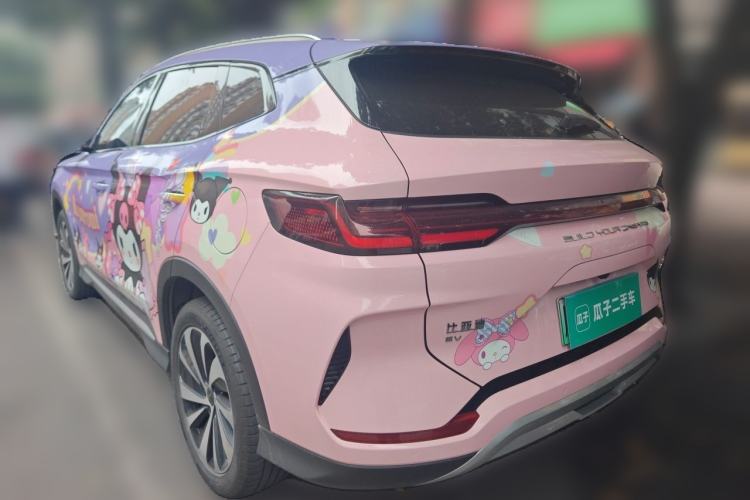 Used BYD Song PLUS New Energy 2023 Champion Edition EV 520KM Flagship Model Rear Left 45 Deg