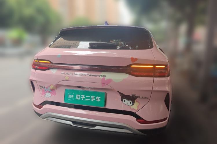 Used BYD Song PLUS New Energy 2023 Champion Edition EV 520KM Flagship Model Rear