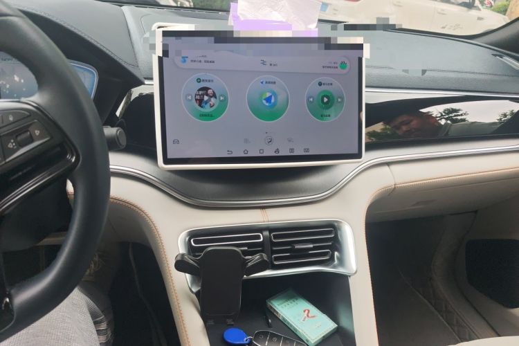 Used BYD Song PLUS New Energy 2023 Champion Edition DM-i 110KM Flagship Model Audio And AC Panel