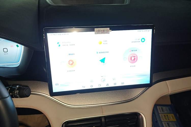 Used BYD Song PLUS New Energy 2023 Champion Edition DM-i 110KM Flagship Model Audio And AC Panel