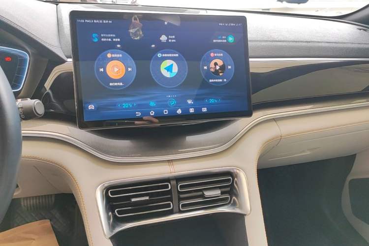 Used BYD Song PLUS New Energy 2023 Champion Edition DM-i 110KM Flagship Model Audio And AC Panel