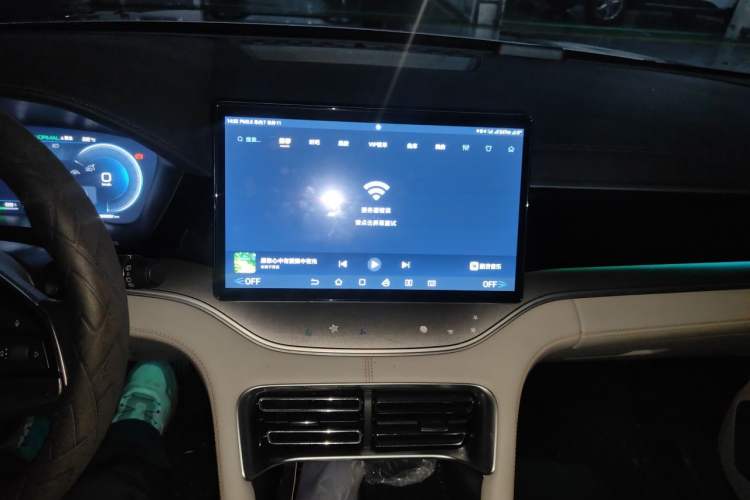 Used BYD Song PLUS New Energy 2023 Champion Edition DM-i 110KM Flagship PLUS Audio And AC Panel