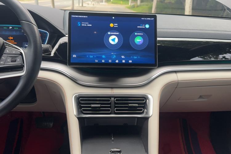 Used BYD Song PLUS New Energy 2023 Champion Edition DM-i 110KM Flagship PLUS Audio And AC Panel