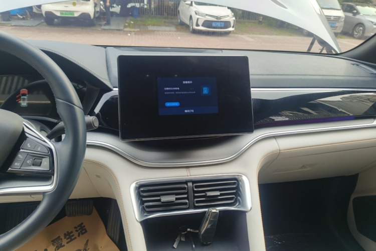 Used BYD Song PLUS New Energy 2023 Champion Edition DM-i 110KM Flagship PLUS Audio And AC Panel
