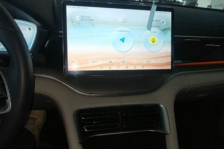 Used BYD Song PLUS New Energy 2023 Champion Edition DM-i 150KM Flagship PLUS Audio And AC Panel
