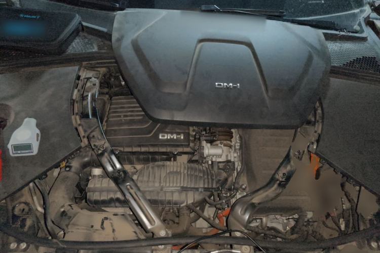 Used BYD Song PLUS New Energy 2023 Champion Edition DM-i 110KM Flagship PLUS Engine Bay