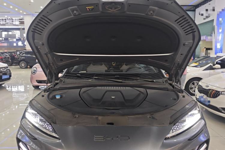 Used BYD Song PLUS New Energy 2023 Champion Edition EV 520KM Luxury Model Engine Bay