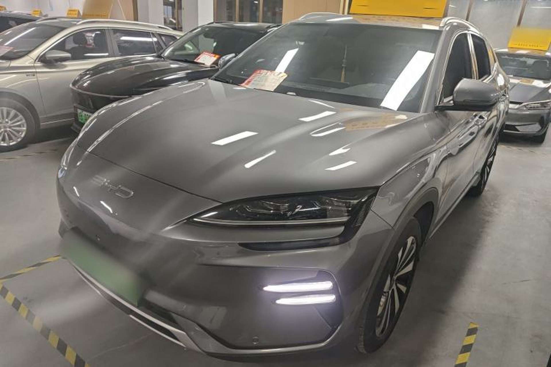 Used BYD Song PLUS New Energy 2023 Champion Edition EV 520KM Prestige Model Front Left 45 Deg