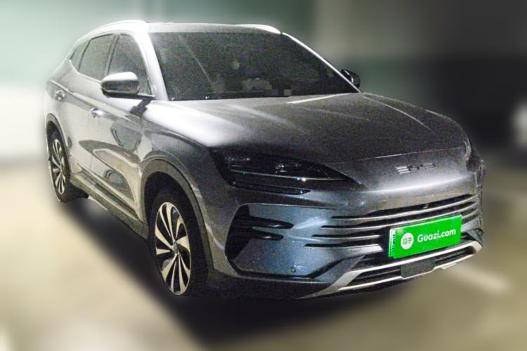 Used BYD Song PLUS New Energy 2023 Champion Edition DM-i 110KM Flagship PLUS Front Right 45 Deg