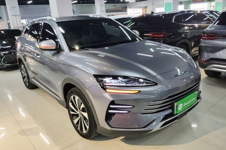 Used BYD Song PLUS New Energy 2023 Champion Edition DM-i 110KM Flagship PLUS Front Right 45 Deg