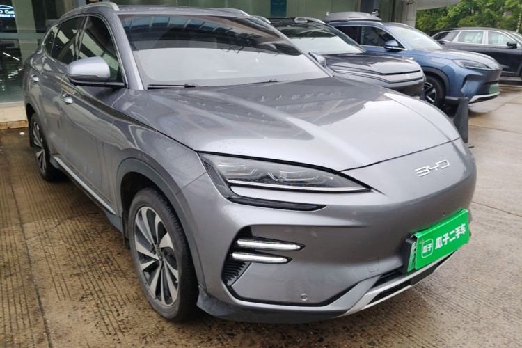 Used BYD Song PLUS New Energy 2023 Champion Edition EV 520KM Prestige Model Front Right 45 Deg