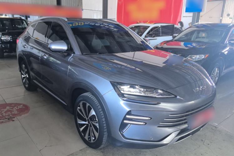 Used BYD Song PLUS New Energy 2023 Champion Edition DM-i 110KM Flagship PLUS Front Right 45 Deg