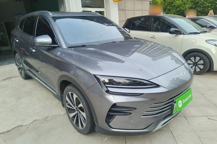 Used BYD Song PLUS New Energy 2023 Champion Edition DM-i 110KM Flagship PLUS Front Right 45 Deg