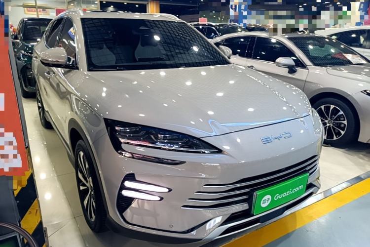 Used BYD Song PLUS New Energy 2023 Champion Edition DM-i 110KM Flagship PLUS Front Right 45 Deg