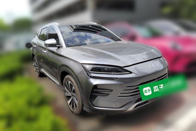 Used BYD Song PLUS New Energy 2023 Champion Edition DM-i 110KM Flagship Model Front Right 45 Deg