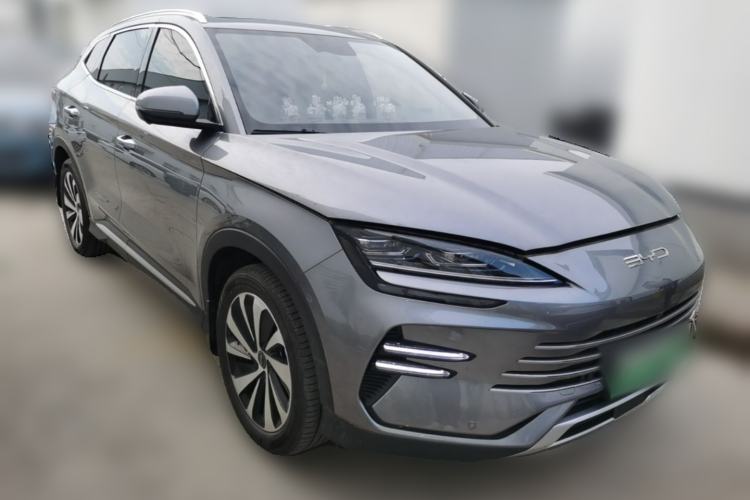 Used BYD Song PLUS New Energy 2023 Champion Edition DM-i 110KM Flagship Model Front Right 45 Deg