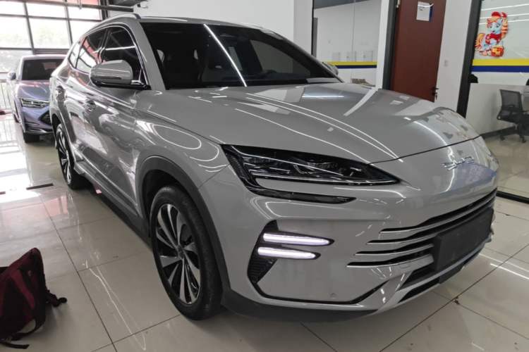 Used BYD Song PLUS New Energy 2023 Champion Edition DM-i 150KM Flagship PLUS Front Right 45 Deg