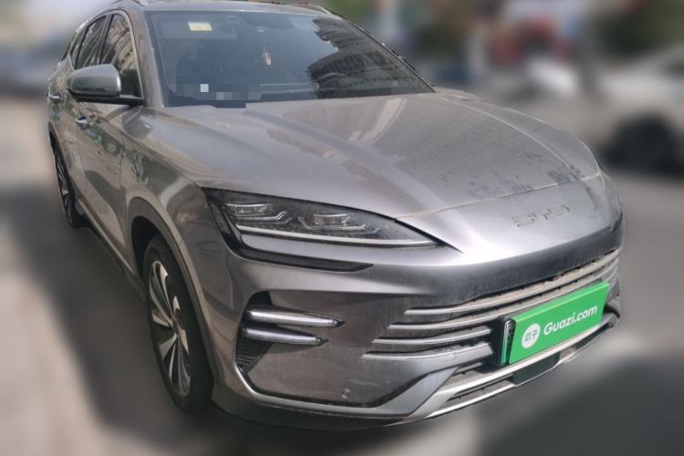 Used BYD Song PLUS New Energy 2023 Champion Edition DM-i 110KM Flagship Model Front Right 45 Deg