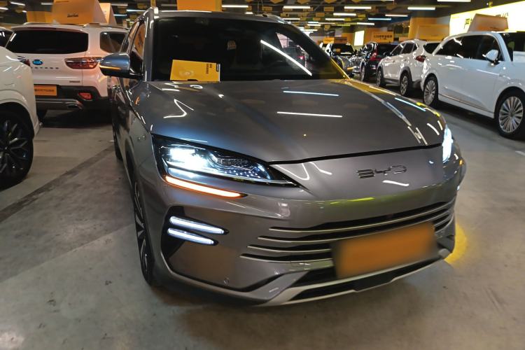Used BYD Song PLUS New Energy 2023 Champion Edition DM-i 110KM Flagship PLUS Front Right 45 Deg
