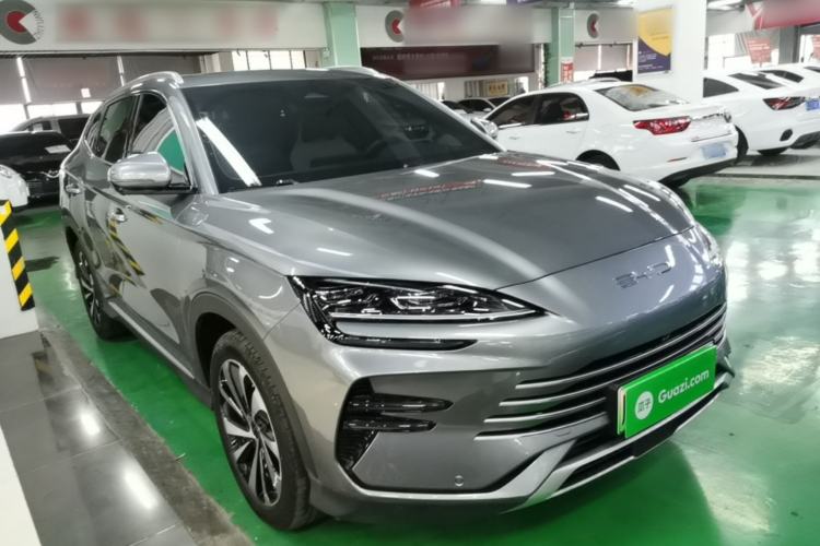 Used BYD Song PLUS New Energy 2023 Champion Edition DM-i 110KM Flagship PLUS Front Right 45 Deg