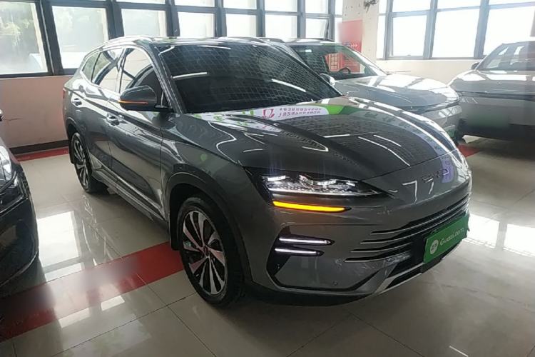 Used BYD Song PLUS New Energy 2023 Champion Edition DM-i 150KM Flagship PLUS Front Right 45 Deg