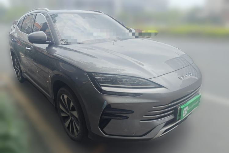 Used BYD Song PLUS New Energy 2023 Champion Edition DM-i 110KM Flagship PLUS Front Right 45 Deg