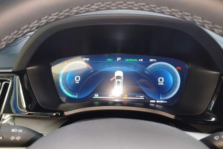 Used BYD Song PLUS New Energy 2023 Champion Edition DM-i 110KM Flagship Model Instrument Cluster