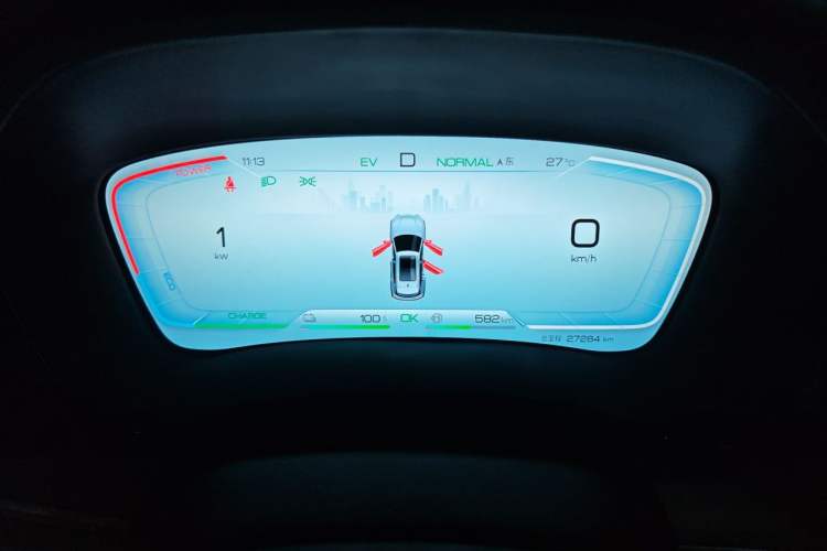 Used BYD Song PLUS New Energy 2023 Champion Edition DM-i 110KM Flagship Model Instrument Cluster