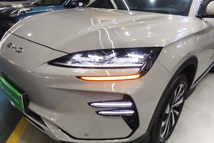 Used BYD Song PLUS New Energy 2023 Champion Edition EV 520KM Prestige Model Left Front Headlight