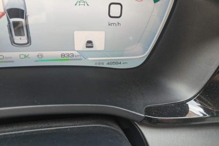 Used BYD Song PLUS New Energy 2023 Champion Edition DM-i 150KM Flagship PLUS Odometer Close Up