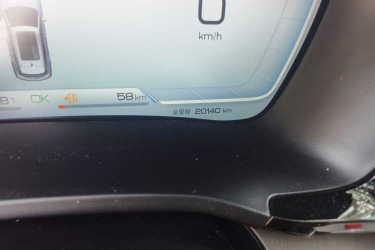 Used BYD Song PLUS New Energy 2023 Champion Edition DM-i 110KM Flagship Model Odometer Close Up