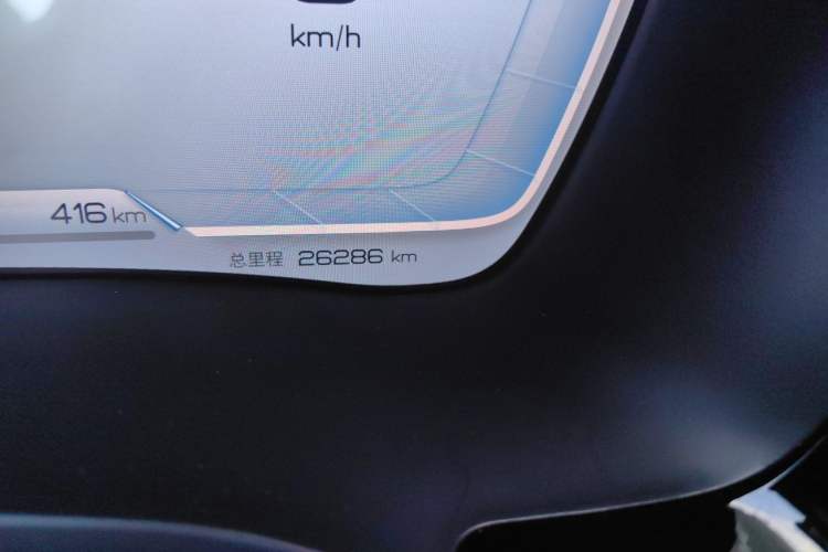 Used BYD Song PLUS New Energy 2023 Champion Edition DM-i 110KM Flagship Model Odometer Close Up