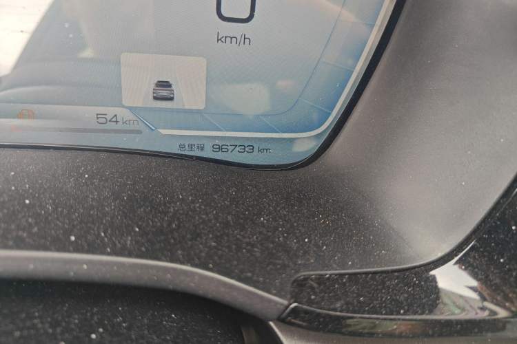 Used BYD Song PLUS New Energy 2023 Champion Edition DM-i 150KM Flagship PLUS Odometer Close Up