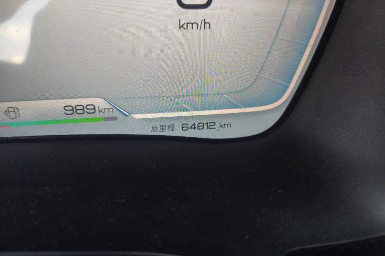 Used BYD Song PLUS New Energy 2023 Champion Edition DM-i 110KM Flagship Model Odometer Close Up