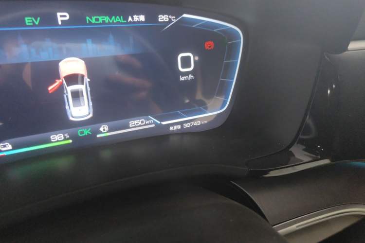 Used BYD Song PLUS New Energy 2023 Champion Edition DM-i 110KM Flagship Model Odometer Close Up