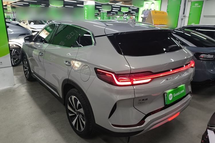 Used BYD Song PLUS New Energy 2023 Champion Edition DM-i 110KM Flagship PLUS Rear Left 45 Deg