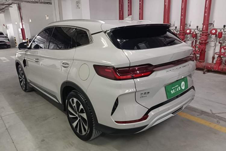 Used BYD Song PLUS New Energy 2023 Champion Edition DM-i 110KM Flagship PLUS Rear Left 45 Deg