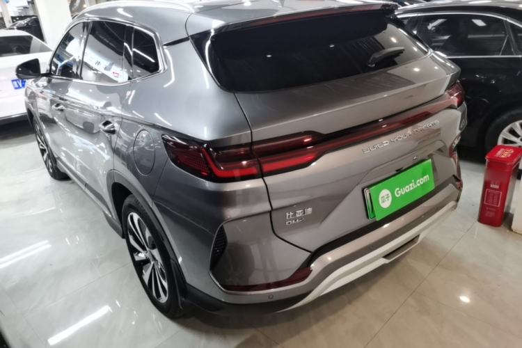 Used BYD Song PLUS New Energy 2023 Champion Edition DM-i 110KM Flagship PLUS Rear Left 45 Deg