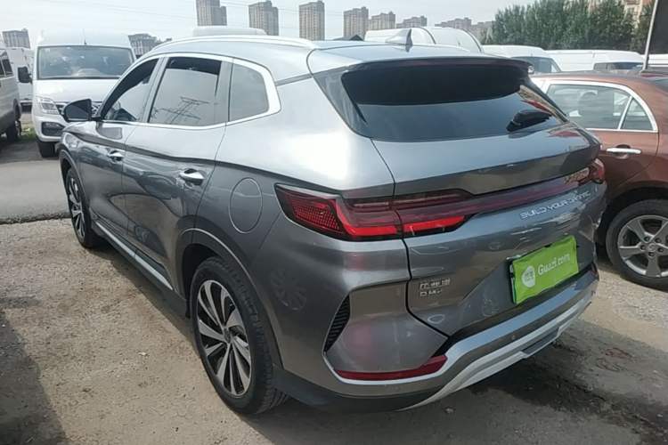Used BYD Song PLUS New Energy 2023 Champion Edition DM-i 110KM Flagship PLUS Rear Left 45 Deg