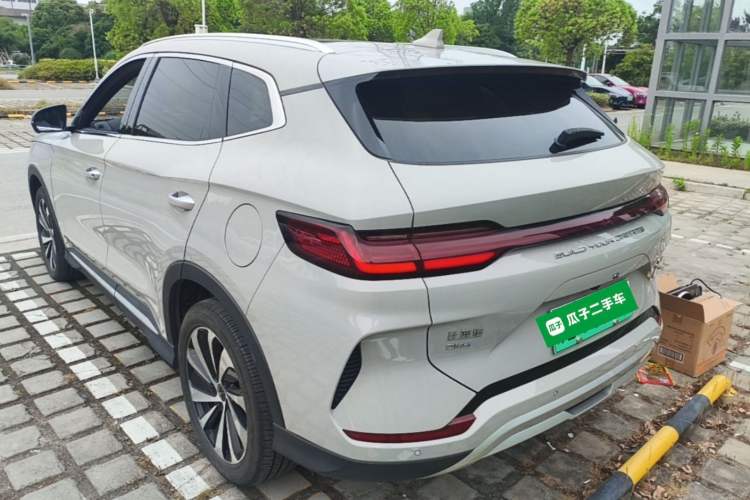 Used BYD Song PLUS New Energy 2023 Champion Edition DM-i 150KM Flagship PLUS Rear Left 45 Deg