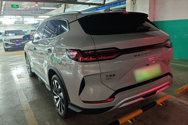 Used BYD Song PLUS New Energy 2023 Champion Edition DM-i 110KM Flagship Model Rear Left 45 Deg