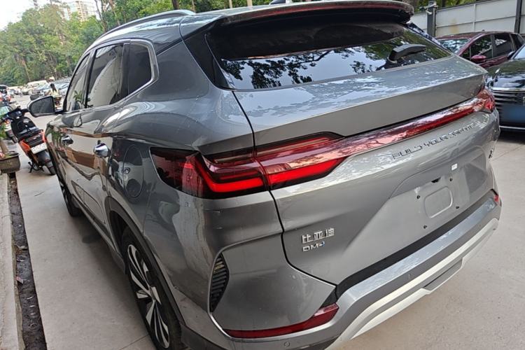 Used BYD Song PLUS New Energy 2023 Champion Edition DM-i 110KM Flagship PLUS Rear Left 45 Deg