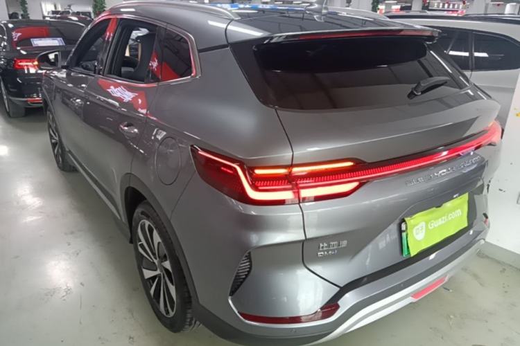 Used BYD Song PLUS New Energy 2023 Champion Edition DM-i 110KM Flagship PLUS Rear Left 45 Deg
