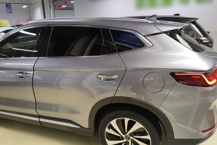 Used BYD Song PLUS New Energy 2023 Champion Edition DM-i 110KM Flagship Model Rear Left 45 Deg