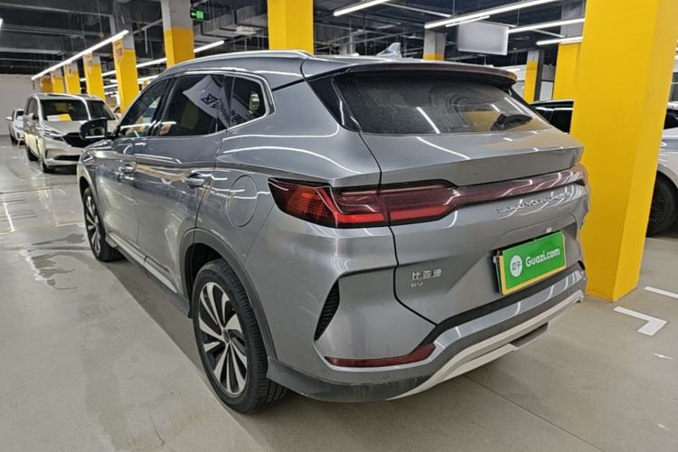 Used BYD Song PLUS New Energy 2023 Champion Edition EV 520KM Luxury Model Rear Left 45 Deg