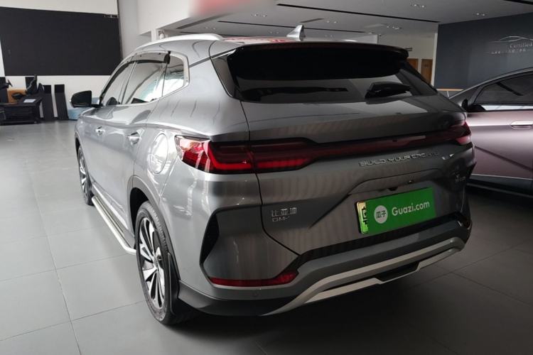 Used BYD Song PLUS New Energy 2023 Champion Edition DM-i 150KM Flagship PLUS Rear Left 45 Deg