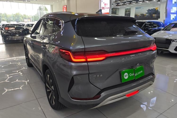 Used BYD Song PLUS New Energy 2023 Champion Edition EV 520KM Luxury Model Rear Left 45 Deg